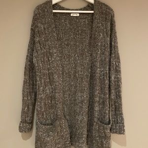Brown/ Grey Cardigan